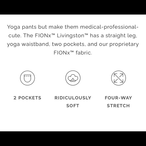 FIGS Livingstone Basic Scrubs, Royal Blue, Small, Petite - Picture 14 of 14